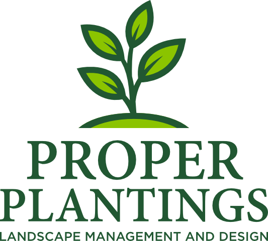 Proper Plantings Landscape Management and Design Logo